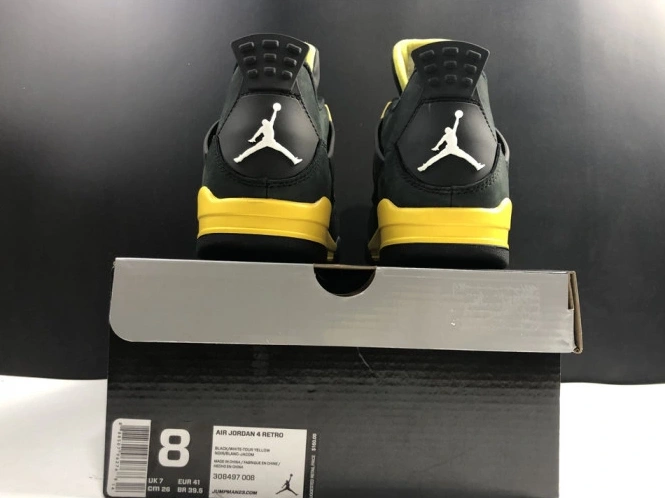 Rep Air 308497-008 Retro Thunder Jordan 4 0808